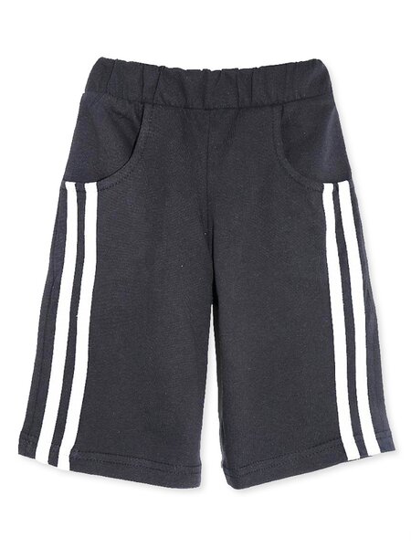 Бриджи Мальчикам Юлала Серый тёмный меланж Лампасы (фото 1)