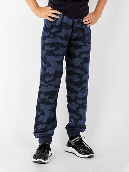 Брюки Мальчикам Юлала Синий Камуфляж (фото 1)