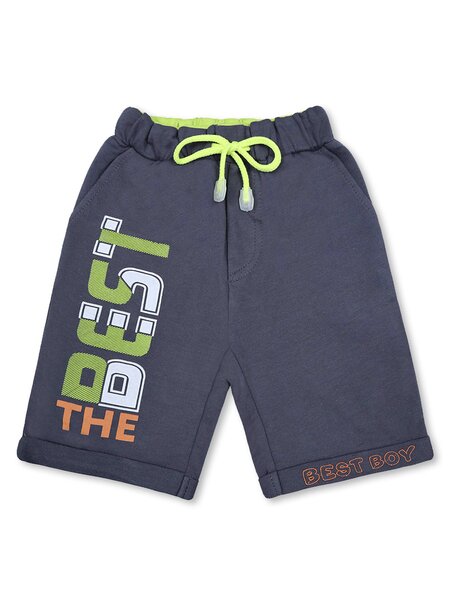 Шорты Мальчикам Bonito Серый тёмный Надпись (фото 1)