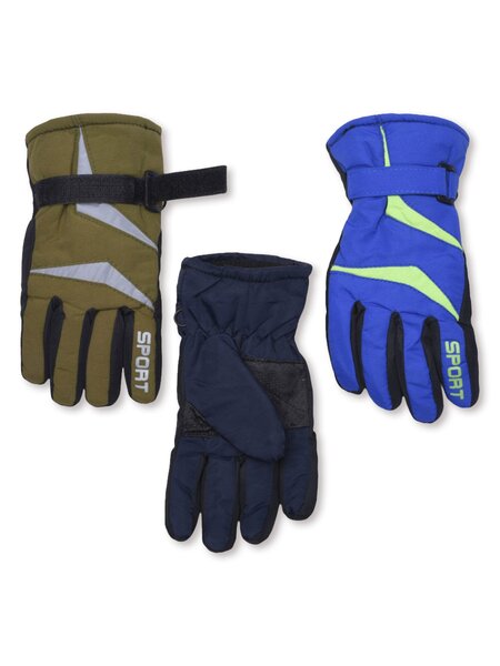 Перчатки для мальчика Мальчикам Россия Микс Надпись (фото 1)