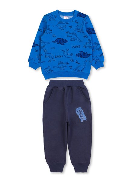 Костюм Мальчикам Bonito Синий; Чернильный Динозаврики (фото 1)