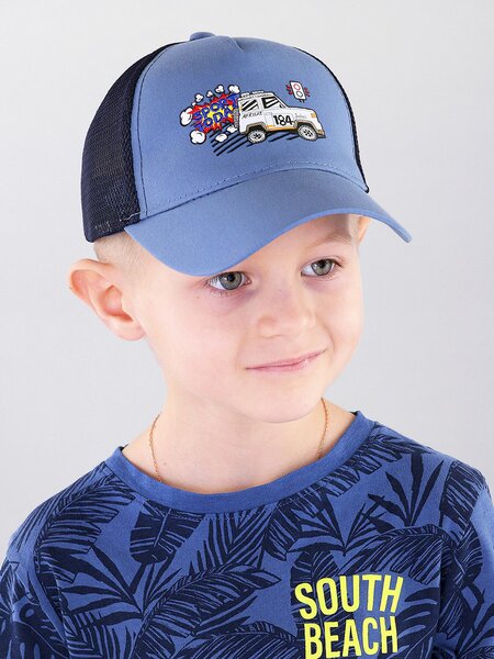 Бейсболка Мальчикам Россия Микс Машина (фото 1)