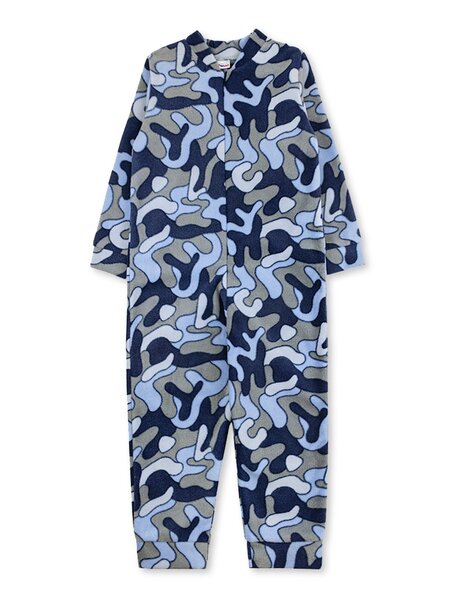 Комбинезон Мальчикам Юлала Серый; Синий Узоры (фото 2)