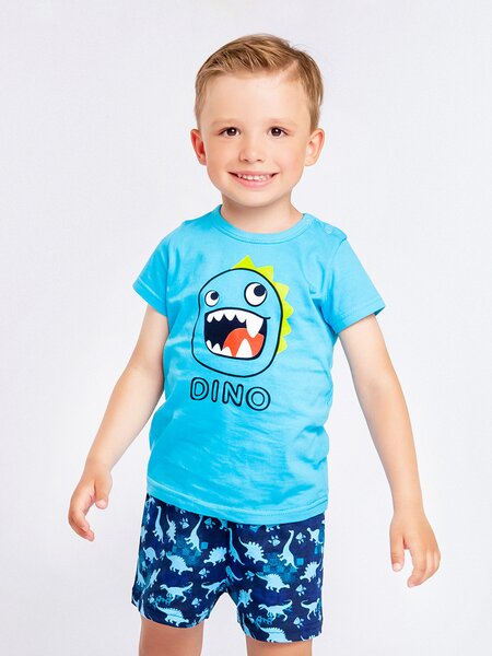 Комплект Мальчикам Юлала Голубой; Чернильный Динозавр (фото 1)