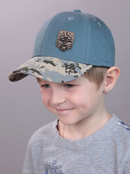 Бейсболка Мальчикам Россия Микс Эмблема (фото 1)