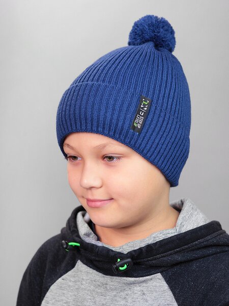 Шапка Мальчикам Россия Микс Нашивка (фото 1)