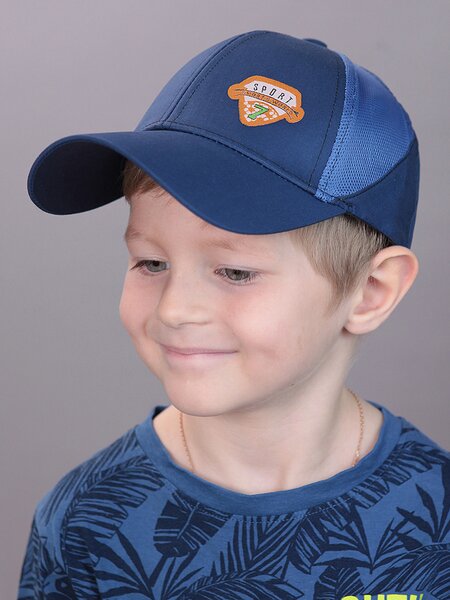 Бейсболка Мальчикам Россия Микс Эмблема (фото 1)