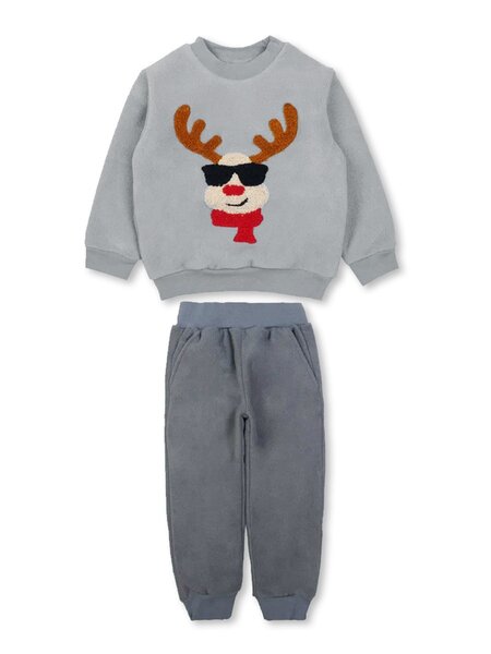 Костюм Мальчикам Bonito Серый Олень (фото 1)