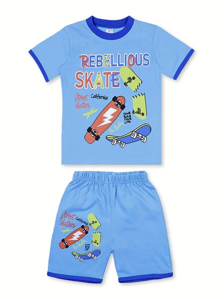 Костюм Мальчикам Bonito Синий светлый Скейт (фото 1)