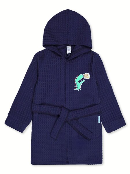Халат Мальчикам Bonito Чернильный Динозавр (фото 1)