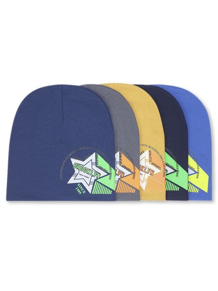 Шапка Мальчикам Россия Микс Звезда (фото 1)