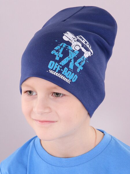 Шапка Мальчикам Россия Микс Машина (фото 1)