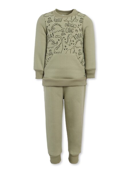 Костюм Мальчикам Ивашка Хаки Динозаврики (фото 2)