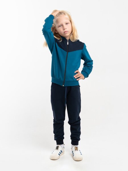 Костюм Мальчикам Россия Серо-синий; Чернильный Без рисунка (фото 1)