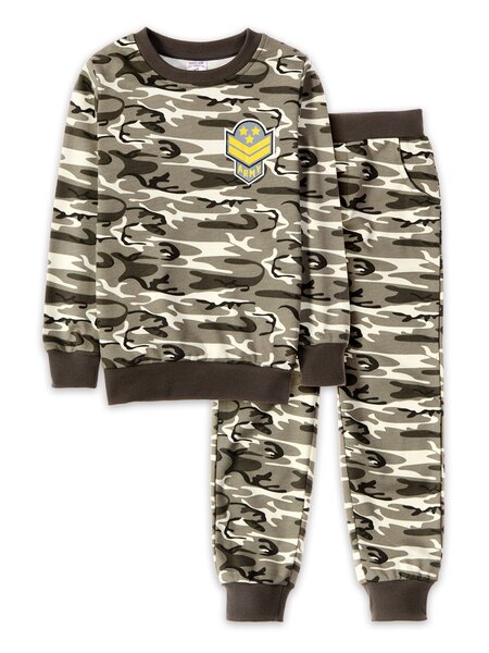 Костюм Мальчикам Весёлый супер далматинец Хаки Эмблема (фото 1)