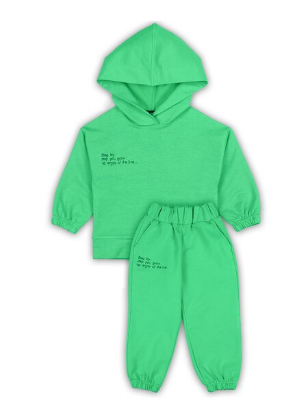 Костюм Мальчикам Bonito Зелёный Надписи (фото 1)