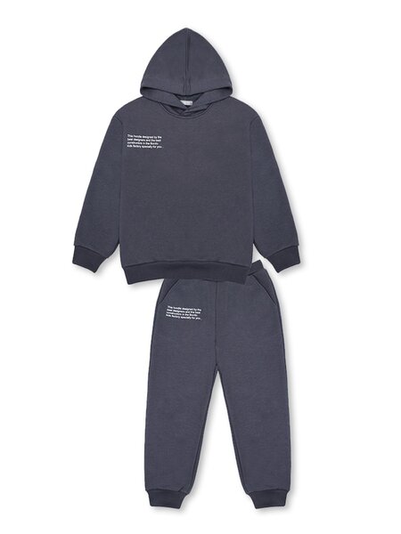 Костюм Мальчикам Bonito Графит Надпись (фото 1)