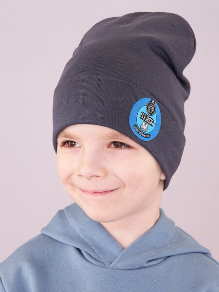 Шапка Мальчикам Россия Микс Эмблема (фото 1)