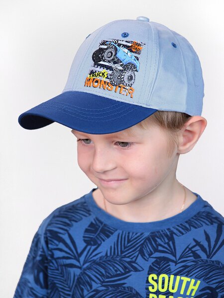 Бейсболка Мальчикам Россия Микс Монстртрак (фото 1)