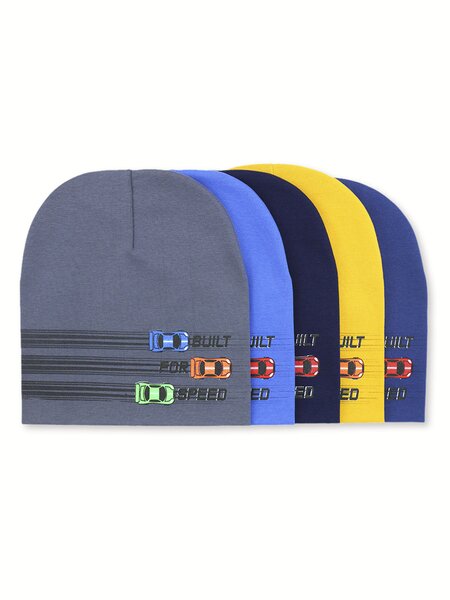 Шапка Мальчикам Россия Микс Машинки (фото 1)