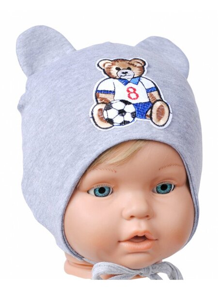 Шапка Мальчикам Россия Микс Мишка (фото 1)