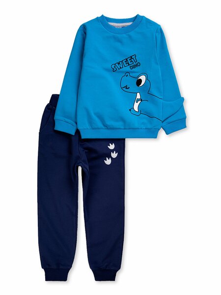 Костюм Мальчикам Bonito Синий; Чернильный Динозавр (фото 1)