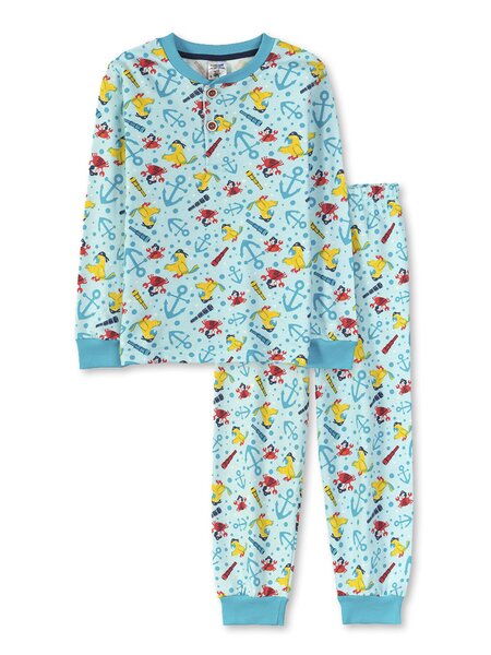 Пижама Мальчикам Весёлый супер далматинец Голубой Попугай (фото 1)