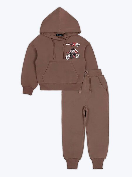 Костюм Мальчикам Bonito Коричневый Мотоцикл (фото 1)