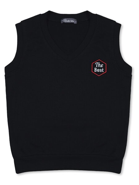 Жилет Мальчикам Bonito Чёрный Без рисунка (фото 1)