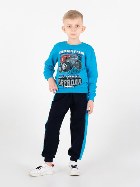 Костюм Мальчикам Россия Синий; Чёрный Монстртрак (фото 1)