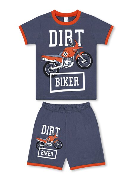 Костюм Мальчикам Bonito Серый тёмный Мотоцикл (фото 1)