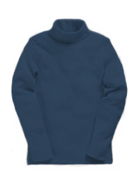 Водолазка Мальчикам Весёлый супер-слонёнок Серо-синий Без рисунка (фото 1)