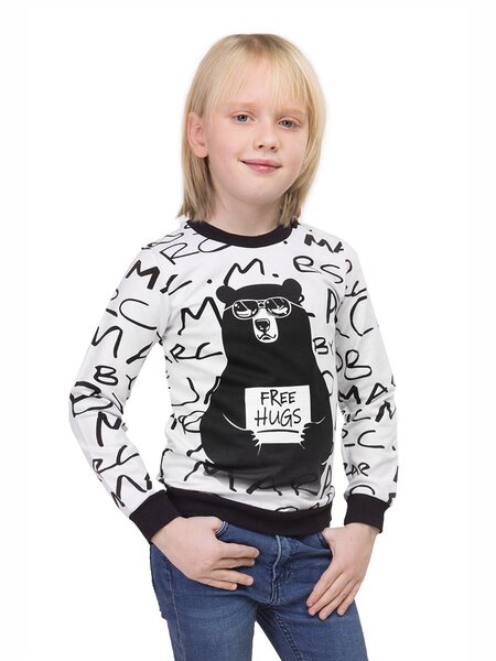 Джемпер Мальчикам Россия Белый Медведь (фото 1)