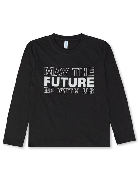 Лонгслив Мальчикам Takro Чёрный Надпись (фото 1)