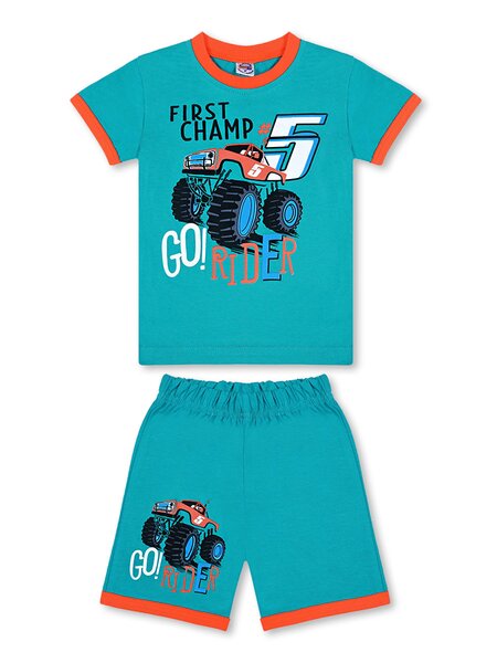 Костюм Мальчикам Bonito Изумрудный Монстртрак (фото 1)