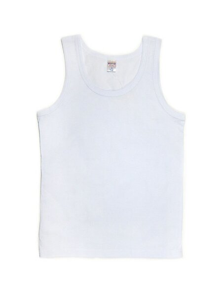 Майка Мальчикам Bonito Белый Без рисунка (фото 1)