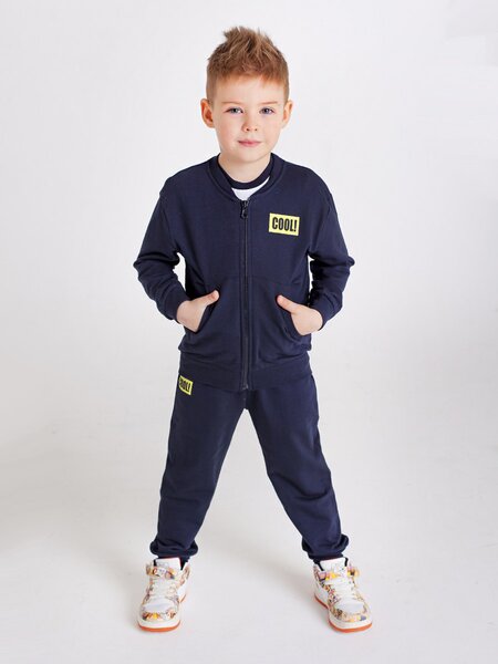 Толстовка Мальчикам Takro Чернильный Надпись (фото 1)