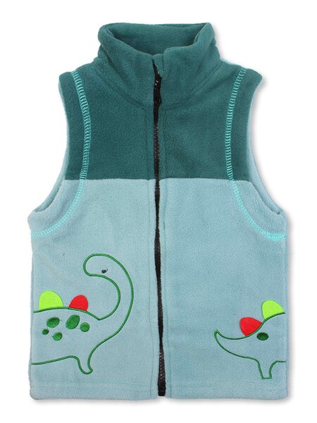 Жилет Мальчикам Bonito Серо-зелёный Динозавр (фото 1)