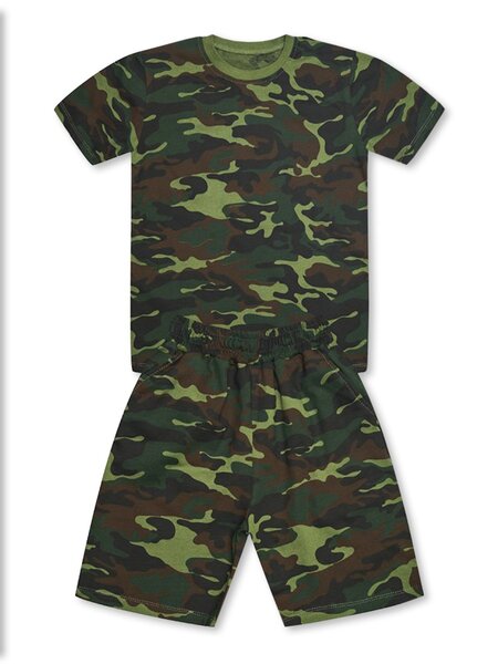 Костюм Мальчикам Россия Хаки тёмный Камуфляж (фото 1)