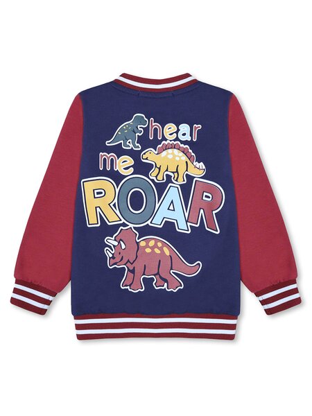 Бомбер Мальчикам Bonito Чернильный; Бордовый Надпись (фото 2)