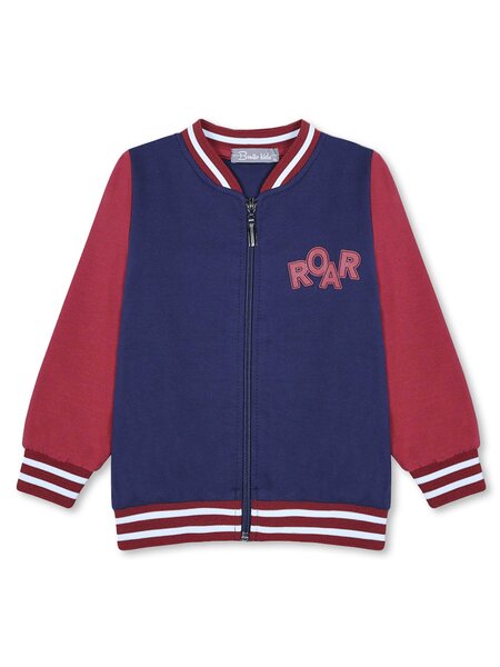 Бомбер Мальчикам Bonito Чернильный; Бордовый Надпись (фото 1)