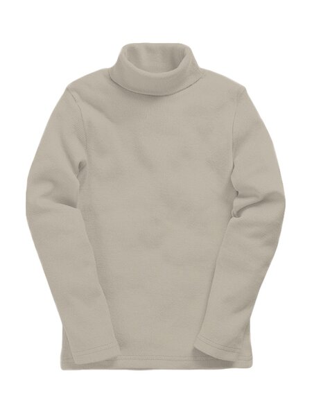 Водолазка Мальчикам Весёлый супер-слонёнок Кофейный Без рисунка (фото 1)