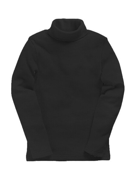 Водолазка Мальчикам Весёлый супер-слонёнок Чёрный Без рисунка (фото 1)