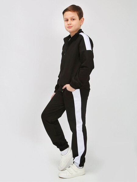 Костюм Мальчикам Kip Чёрный Надпись (фото 2)