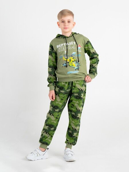 Костюм Мальчикам Россия Хаки Вертолёт (фото 1)