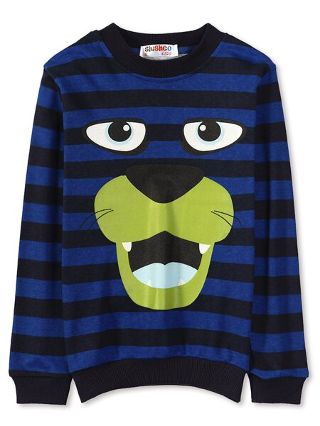 Джемпер Мальчикам Shishco Ультрамарин; Чернильный Мордочка (фото 1)