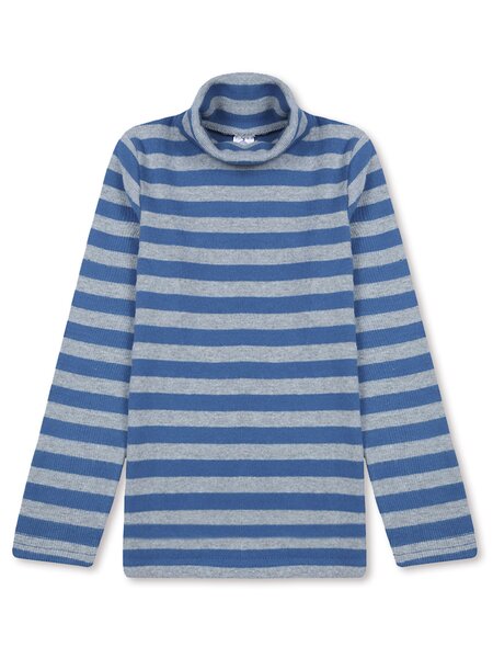 Водолазка Мальчикам Bonito Синий; Серый меланж Полоски (фото 1)