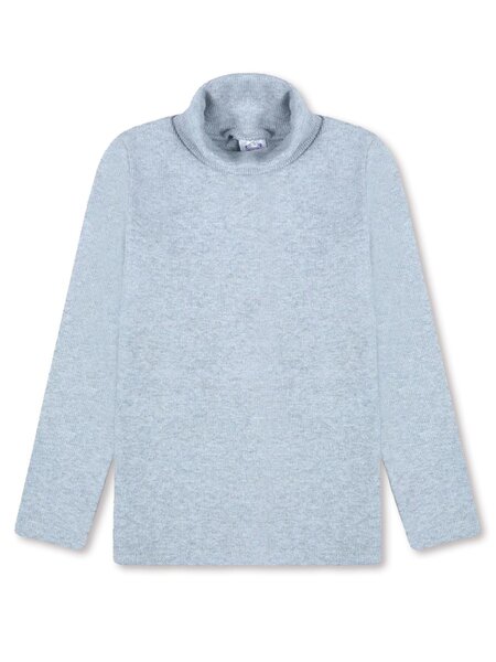 Водолазка Мальчикам Bonito Серый меланж Без рисунка (фото 1)