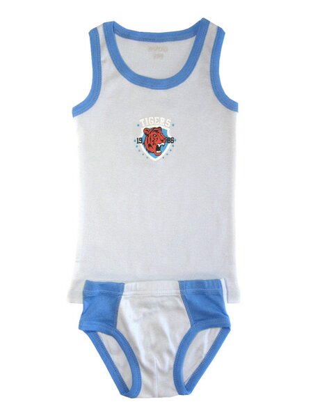 Комплект Мальчикам Niso Белый; Голубой Лев (фото 1)