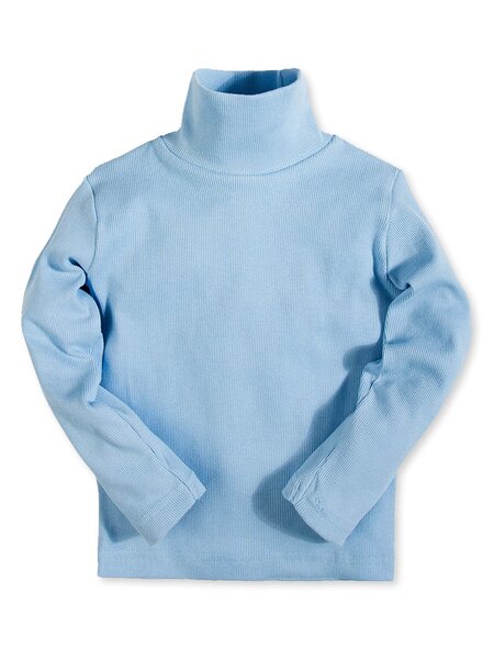 Водолазка Мальчикам K&r baby Синий светлый Без рисунка (фото 1)